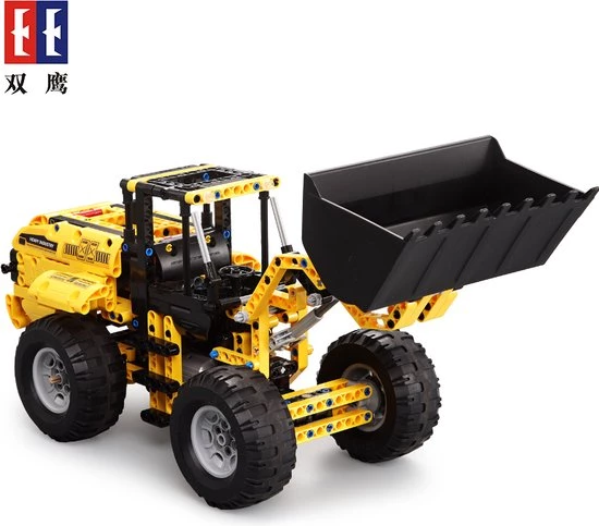 Cada Shovel / Wheel Loader (RC) - Cada C51058W - Compatible Met De Bekende Merken - Bouwset, Constructieset - Motoren, Accu, Afstandsbediening - DIY - 491 Onderdelen 7 Cada Shovel / Wheel Loader (RC) - Cada C51058W - Compatible Met De Bekende Merken - Bouwset, Constructieset - Motoren, Accu, Afstandsbediening - DIY - 491 Onderdelen - Afbeelding 7