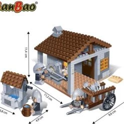 BanBao Smid 8266 -bouwsets Verkoopwinkel 550x483 5