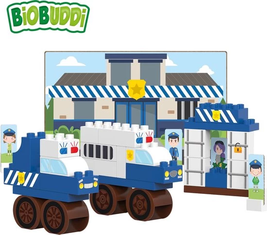 BiOBUDDi BioBuddy - Town - Police Station (BB-0129) 5 BiOBUDDi BioBuddy - Town - Police Station (BB-0129) - Afbeelding 5