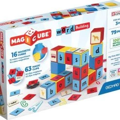 Geomag Magicube Recycled Mijn Eerste 100 Woorden Set - 79-delig
