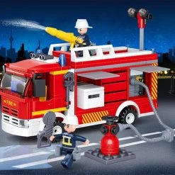 Sluban Bouwstenen Fire Serie Tankautospuit 12 Sluban Bouwstenen Fire Serie Tankautospuit -bouwsets Verkoopwinkel 550x487
