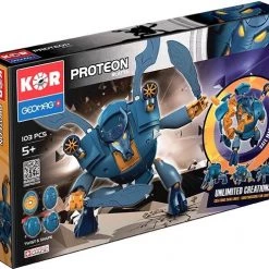 Geomag Kor Proteon Blatta Blauw/oranje 103-delig