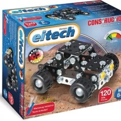Eitech Constructieset Pick-up / Jeep Staal Zwart 122-delig