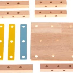 Merkloos Constructiespeelgoed Workshop - Speelgoedgereedschapsset - Houten Bouwset - 49 Stuks 11 Merkloos Constructiespeelgoed Workshop - Speelgoedgereedschapsset - Houten Bouwset - 49 Stuks -bouwsets Verkoopwinkel 550x496 4