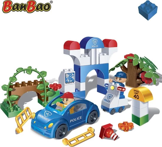 BanBao Young Ones Politie Politie 9602 3 BanBao Young Ones Politie Politie 9602 - Afbeelding 3