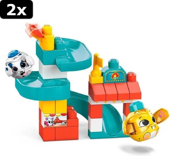 2x Mega Bloks Speelhuis - Constructiespeelgoed 7 2x Mega Bloks Speelhuis - Constructiespeelgoed - Afbeelding 7