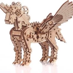 Mr. PlayWood Bouwpakket Eenhoorn Klein Mechanisch- Hout 25 Mr. PlayWood Bouwpakket Eenhoorn Klein Mechanisch- Hout -bouwsets Verkoopwinkel 550x502 6