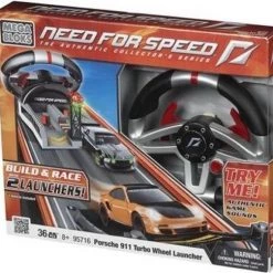 Mega Bloks Need For Speed Porsche Turbo Wheel - Constructiespeelgoed