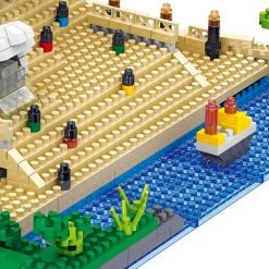 Lezi Sydney Opera House - Architectuur / Gebouwen - Nanoblocks / Miniblocks - Bouwset / 3D Puzzel - 2552 Bouwsteentjes -bouwsets Verkoopwinkel 550x506 14