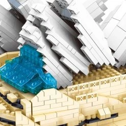 Lezi Sydney Opera House - Architectuur / Gebouwen - Nanoblocks / Miniblocks - Bouwset / 3D Puzzel - 2552 Bouwsteentjes -bouwsets Verkoopwinkel 550x506 15
