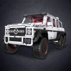 Mould King 13061 Terreinwagen G700 6*6 - Compatible Met De Bekende Merken - Motoren, Accu, Afstandsbediening - 3686 Onderdelen - Mouldking