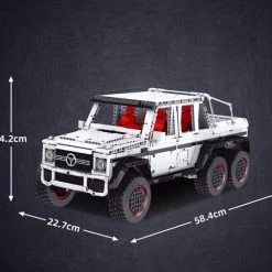 Mould King 13061 Terreinwagen G700 6*6 - Compatible Met De Bekende Merken - Motoren, Accu, Afstandsbediening - 3686 Onderdelen - Mouldking -bouwsets Verkoopwinkel 550x506 3