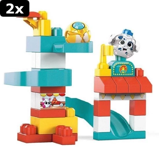 2x Mega Bloks Speelhuis - Constructiespeelgoed 8 2x Mega Bloks Speelhuis - Constructiespeelgoed - Afbeelding 8