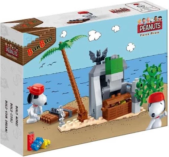 Banbao Snoopy Onbewoond Eiland-7520 5 Banbao Snoopy Onbewoond Eiland-7520 - Afbeelding 5
