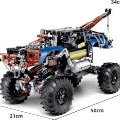 Mould King 18006 - Rebel Tow Truck - Technic - RC - Bouwdoos -bouwsets Verkoopwinkel 550x514 5
