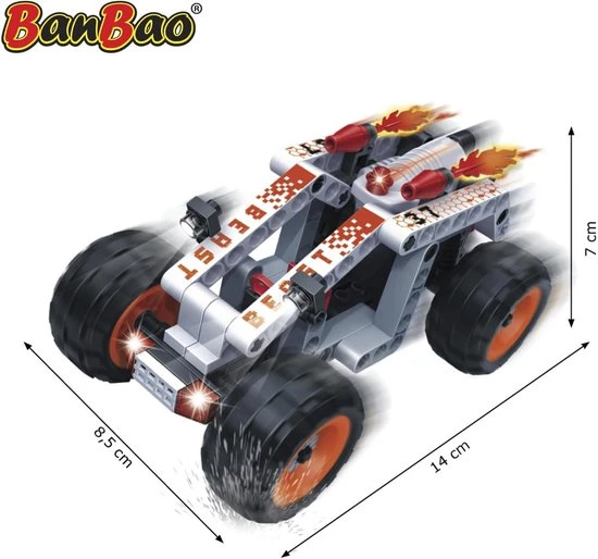 BanBao Turbo Power Beast - 8617 6 BanBao Turbo Power Beast - 8617 - Afbeelding 6