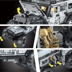 Mould King 15009 Terreinwagen Off-Road Vehicle (RC) - Compatible Met De Bekende Merken - DIY - Bouwset, Constructieset - 1288 Onderdelen - Mouldking 22 Mould King 15009 Terreinwagen Off-Road Vehicle (RC) - Compatible Met De Bekende Merken - DIY - Bouwset, Constructieset - 1288 Onderdelen - Mouldking -bouwsets Verkoopwinkel 550x515 5