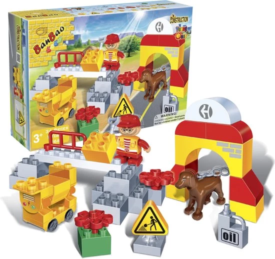 BanBao Young Ones Constructie Bruggenbouwers - 9663 4 BanBao Young Ones Constructie Bruggenbouwers - 9663 - Afbeelding 4