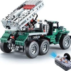 CaDa C61002W - BM-21 Grad Rocket Launcher/Ural 4320 Supply Truck - 2in1 Model - Compatibel Met Grote Merken 14 CaDa C61002W - BM-21 Grad Rocket Launcher/Ural 4320 Supply Truck - 2in1 Model - Compatibel Met Grote Merken -bouwsets Verkoopwinkel 550x519 10