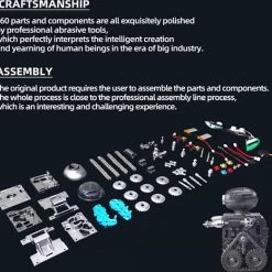 Teching Robot DM518 -bouwsets Verkoopwinkel 550x522 13