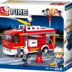 Sluban Bouwstenen Fire Serie Tankautospuit 13 Sluban Bouwstenen Fire Serie Tankautospuit -bouwsets Verkoopwinkel 550x522 2