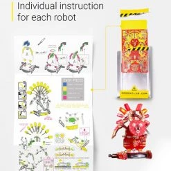 Geekclub Magic Voodoo Bots -exclusief Tools-Solderen-Electronica - Nieuw In NL -bouwsets Verkoopwinkel 550x522 7