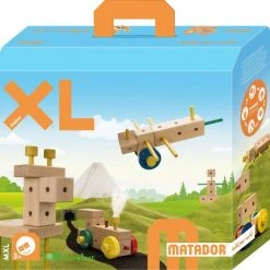Matador Maker 3+ 350-delig KiXL Houten Bouwdoos
