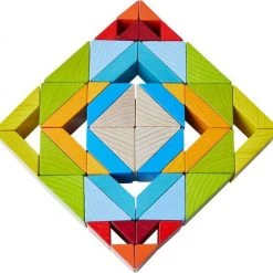 Haba Compositiespel Blokkenmozaïek 3-d Junior Hout 48 Blokken -bouwsets Verkoopwinkel 550x526 1