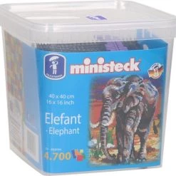 Ministeck Olifant 4700-delig -bouwsets Verkoopwinkel 550x526 2