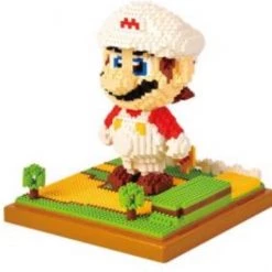 LNO Creboblocks Fireball Mario 1701 Nanoblocks