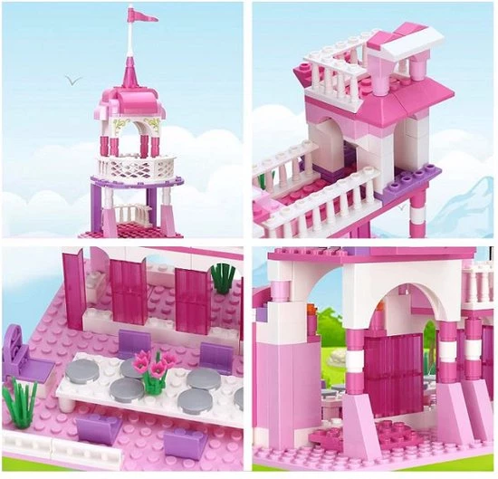 Mile Star-bouwset-kasteel-sintcadeau-254pcs 2 Mile Star-bouwset-kasteel-sintcadeau-254pcs - Afbeelding 2