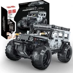 Mould King 15009 Terreinwagen Off-Road Vehicle (RC) - Compatible Met De Bekende Merken - DIY - Bouwset, Constructieset - 1288 Onderdelen - Mouldking