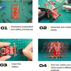 Geekclub Magic Voodoo Bots -exclusief Tools-Solderen-Electronica - Nieuw In NL -bouwsets Verkoopwinkel 550x530 1