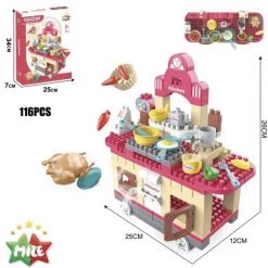 Mile Star Milestar-bouwset-kinderkeuken-sint-cadeau-creatief-116pcs 5 Mile Star Milestar-bouwset-kinderkeuken-sint-cadeau-creatief-116pcs -bouwsets Verkoopwinkel 550x531 6