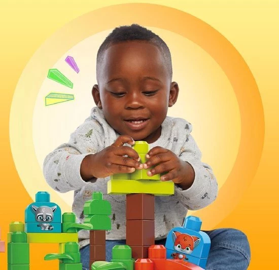 Fisher-Price Mega Bloks Bosvriendjes - Constructiespeelgoed 3 Fisher-Price Mega Bloks Bosvriendjes - Constructiespeelgoed - Afbeelding 3