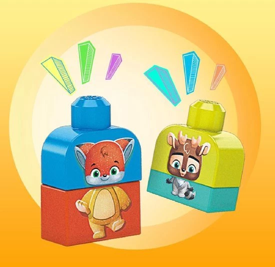 Fisher-Price Mega Bloks Bosvriendjes - Constructiespeelgoed 5 Fisher-Price Mega Bloks Bosvriendjes - Constructiespeelgoed - Afbeelding 5