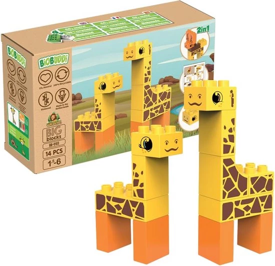 Biobuddi - Biobuddi Wildlife Steppe Blokkenset 14 St 12 Biobuddi - Biobuddi Wildlife Steppe Blokkenset 14 St - Afbeelding 12