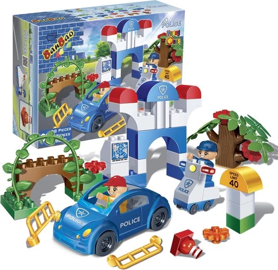 BanBao Young Ones Politie Politie 9602 4 BanBao Young Ones Politie Politie 9602 - Afbeelding 4