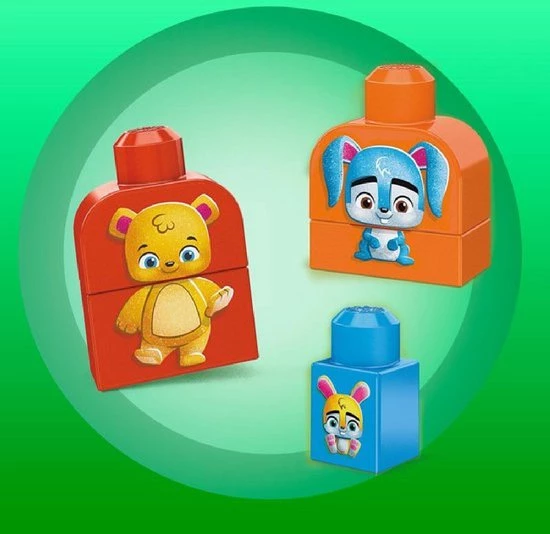 Fisher-Price Mega Bloks Bosvriendjes - Constructiespeelgoed 7 Fisher-Price Mega Bloks Bosvriendjes - Constructiespeelgoed - Afbeelding 7