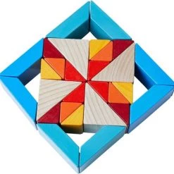 Haba Compositiespel Blokkenmozaïek 3-d Junior Hout 48 Blokken -bouwsets Verkoopwinkel 550x535 1