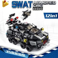 Panlos Brick Panlos ME-set (25 In 1) - Bouwset - Compatibel Met Grote Merken - Politie - Helicopter - Auto - Truck -bouwsets Verkoopwinkel 550x535 9