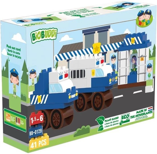 BiOBUDDi BioBuddy - Town - Police Station (BB-0129) 3 BiOBUDDi BioBuddy - Town - Police Station (BB-0129) - Afbeelding 3