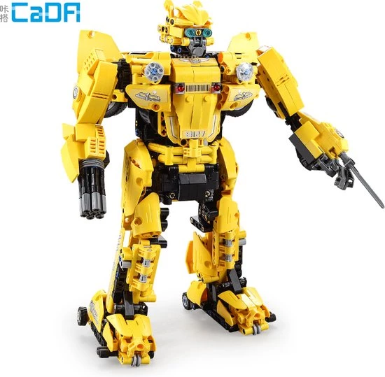 Cada B127 Emperor Beebot (2 In 1) Robot And Beetle (RC) - Cada C51029W - Compatible Met De Bekende Merken - Bouwdoos, Constructieset - Motoren, Accu, Afstandsbediening - DIY - 1124 Onderdelen 6 Cada B127 Emperor Beebot (2 In 1) Robot And Beetle (RC) - Cada C51029W - Compatible Met De Bekende Merken - Bouwdoos, Constructieset - Motoren, Accu, Afstandsbediening - DIY - 1124 Onderdelen - Afbeelding 6