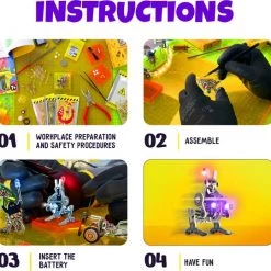 Geekclub Crazy Bots - Tools Inclusief - Electronica - Nieuw In Nederland - Bouwsets 10 Geekclub Crazy Bots - Tools Inclusief - Electronica - Nieuw In Nederland - Bouwsets -bouwsets Verkoopwinkel 550x540