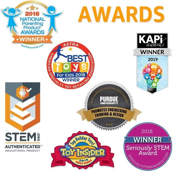 Snap Circuits BRIC: Structuren Bouwstenen & Elektronica Verkenningskit Meer Dan 20 Stem & Bouwsteen Projecten Gekleurde Projecthandleiding 75 BRIC-2-Snap Adapters 140+ Bouwstenen 4 Snap Circuits BRIC: Structuren Bouwstenen & Elektronica Verkenningskit Meer Dan 20 Stem & Bouwsteen Projecten Gekleurde Projecthandleiding 75 BRIC-2-Snap Adapters 140+ Bouwstenen - Afbeelding 4