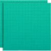 Strictly BRIKS LBP322TQ Bouwplaat 32x32 Turquoise Duopak
