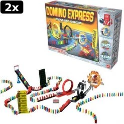 Goliath 2x Domino Express Crazy Race - Dominopakket -bouwsets Verkoopwinkel 550x544 7