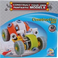 Free And Easy Constructieset Raceauto 62-delig