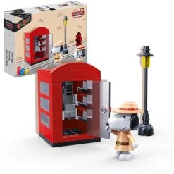BanBao Snoopy Telefooncel Geheimagent-7528 -bouwsets Verkoopwinkel 550x546 11