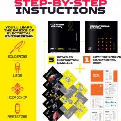 Geekclub - Complete Cyberpunk Collection + Tools - Complete Starter Kit - Solderen - Electronica -bouwsets Verkoopwinkel 550x547